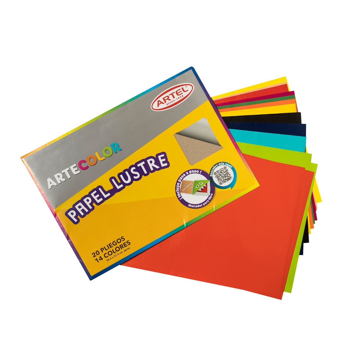 Estuche Artecolor Papel Lustre Artel