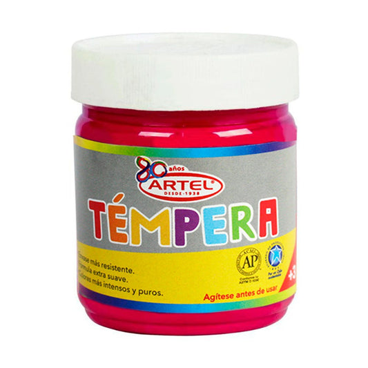 Frasco Tempera Carmin 87 100ml. Artel