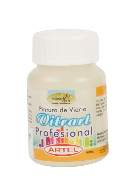 Pintura Vitrart Profesional 40ml. Artel