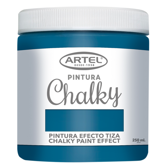 Pintura Chalky Artel 250ml Azul Laguna