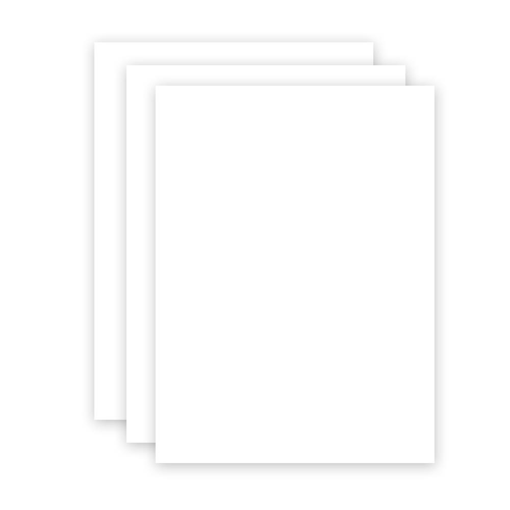 Pliego Cartulina Blanca 77x110cm. 240g/m²
