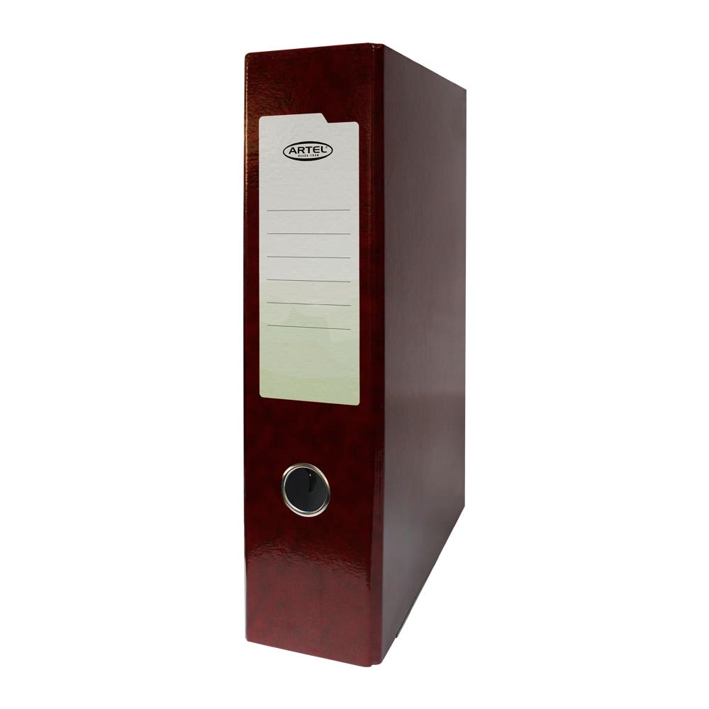 Archivador Tradicional Ancho Carta Burdeos Artel