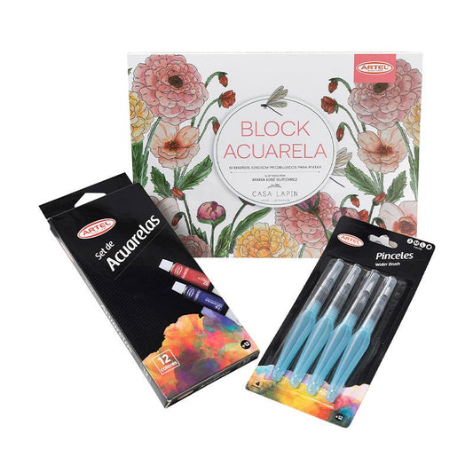 Pack Colorear en Acuarela