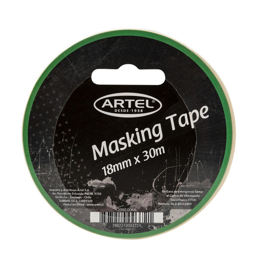 Masking Tape 18mmx30mts. Artel