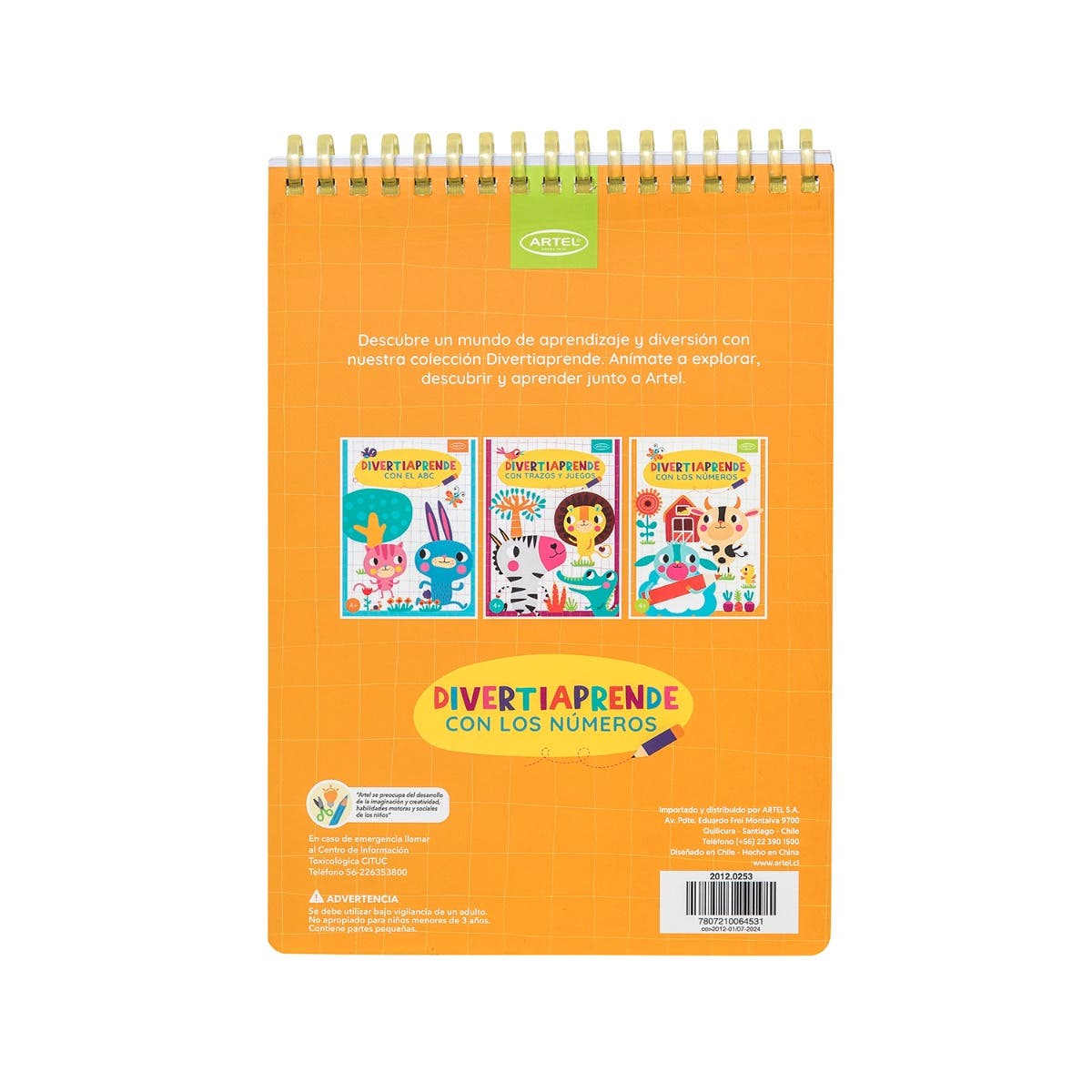 Divertiaprende Con Trazos y Juegos Artel