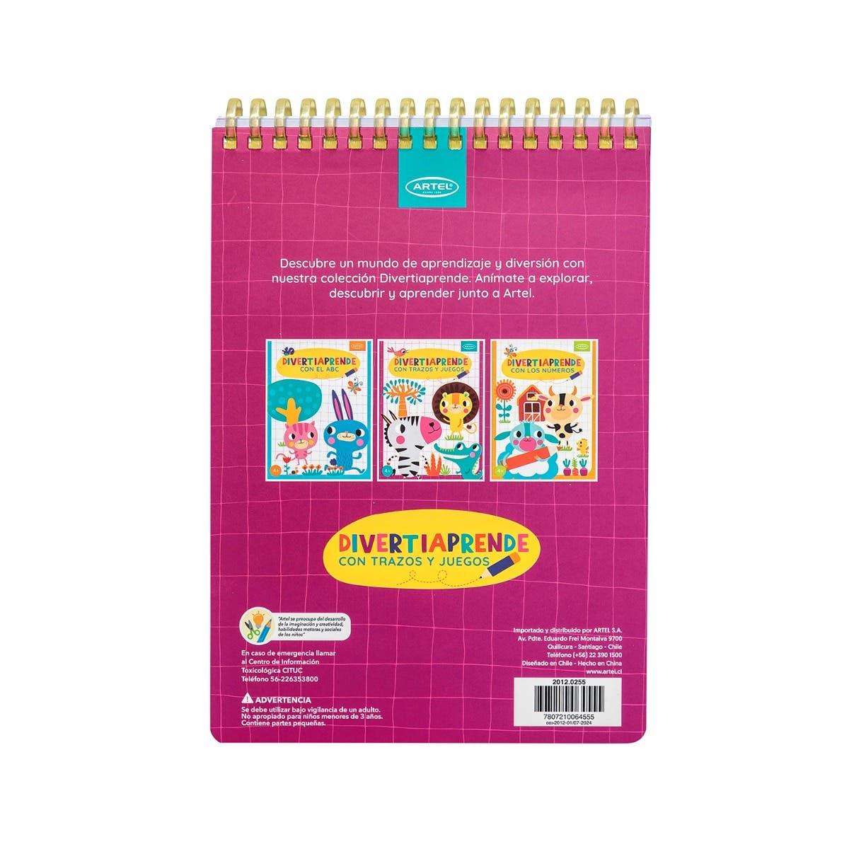 Divertiaprende Con Trazos y Juegos Artel