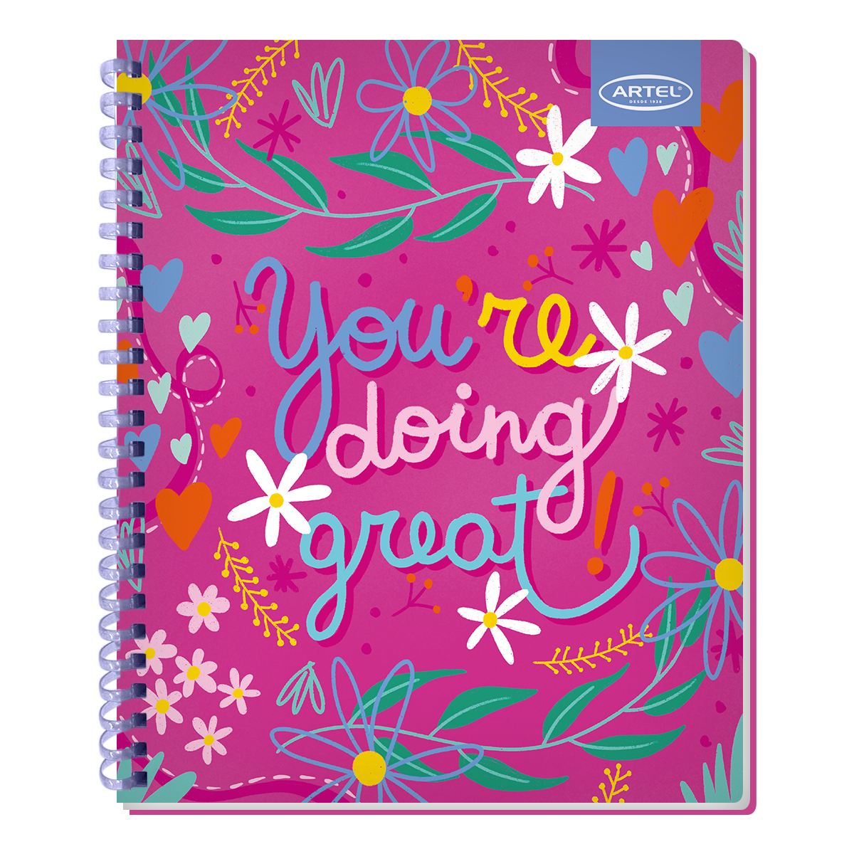 Cuaderno Universitario Artel 100 Hojas 7Mm Positive Soft