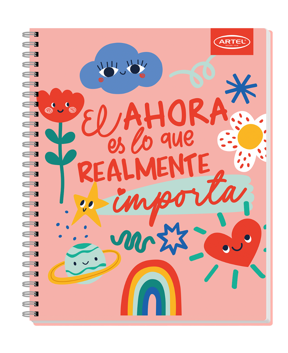 Cuaderno Universitario 100 Hojas 7mm Cute