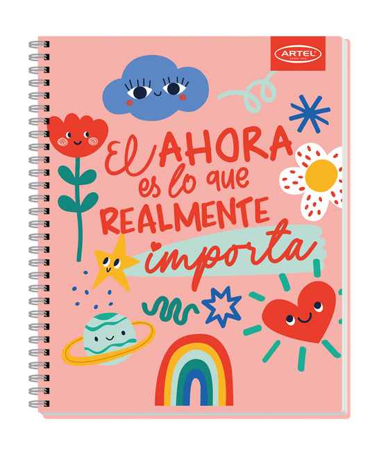 Cuaderno Universitario 100 Hojas 7mm Cute
