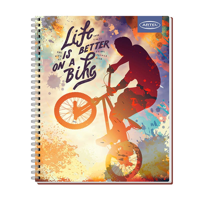 Cuaderno Universitario 100 Hojas 7mm Sports