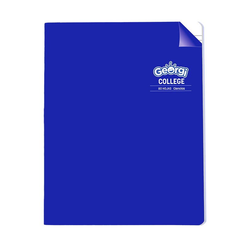 Cuaderno College 80 Hojas Ciencias Georgi