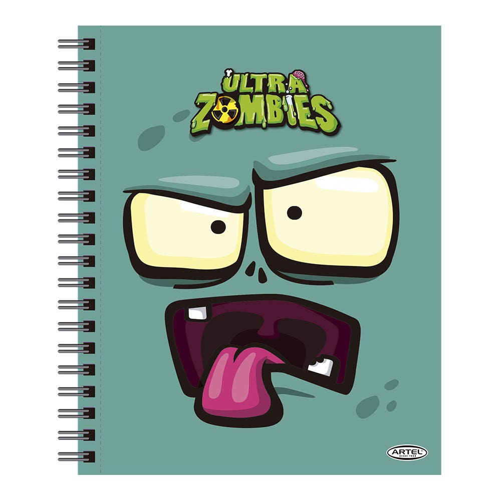 Cuaderno Universitario Zoombie Artel