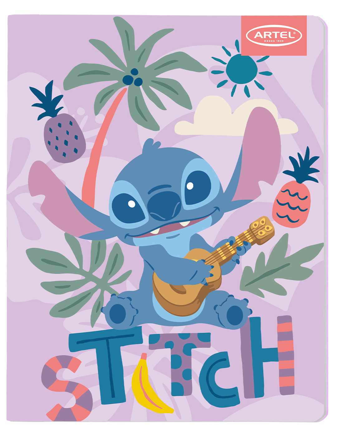 Cuaderno College Artel 80 Hojas 7Mm Stitch