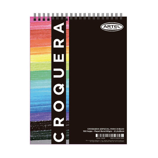 Croquera Bond 21x28cm ArtelColor