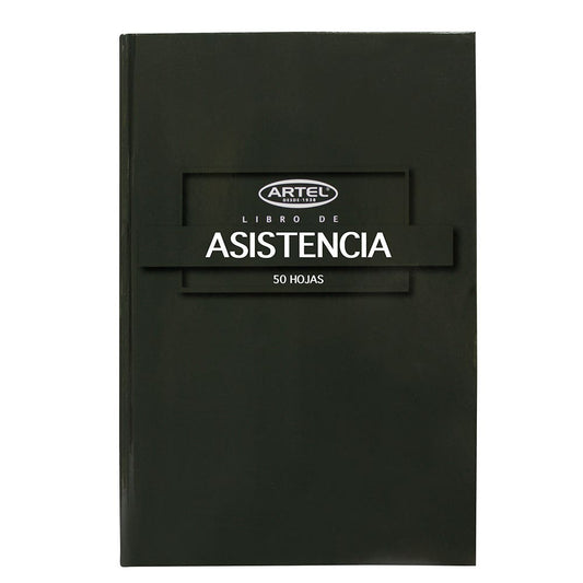 Libro de Asistencia ARTEL 50 hojas