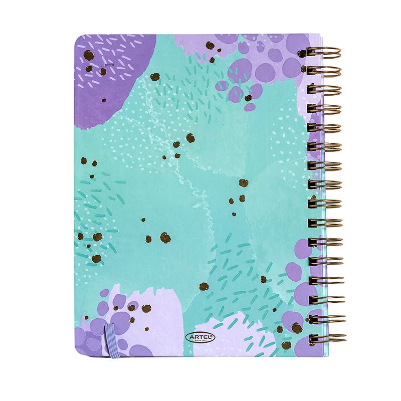 Planner 12 meses PastelCool 164x214mm
