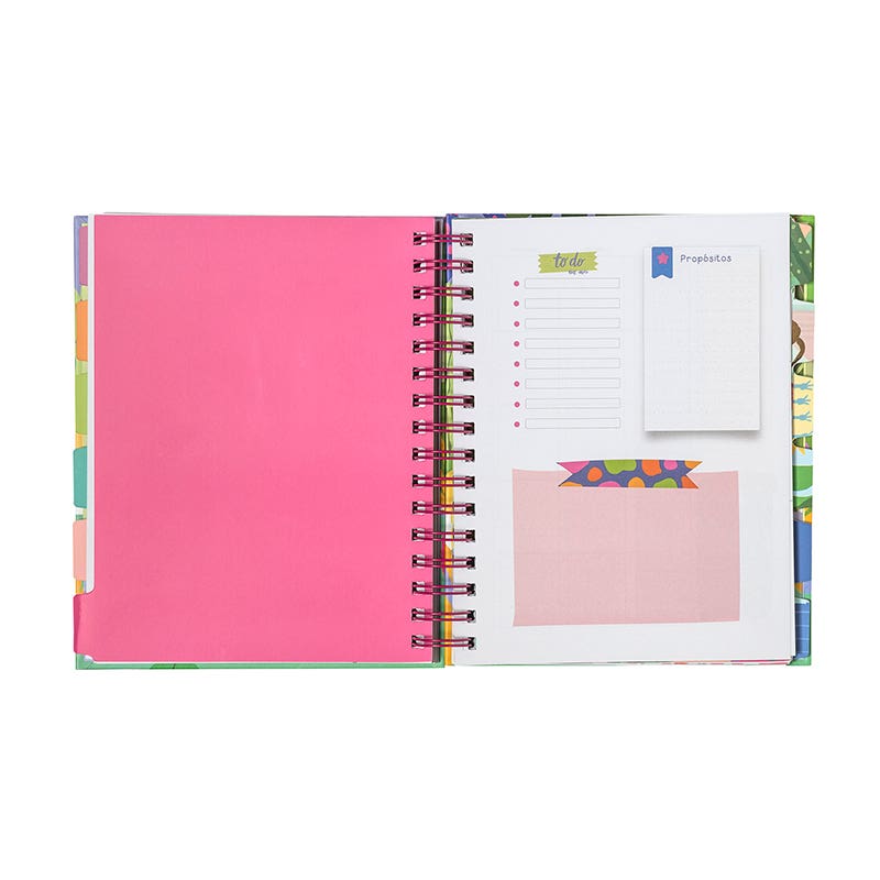 Planner 12 meses 175x215mm Dani Blanq