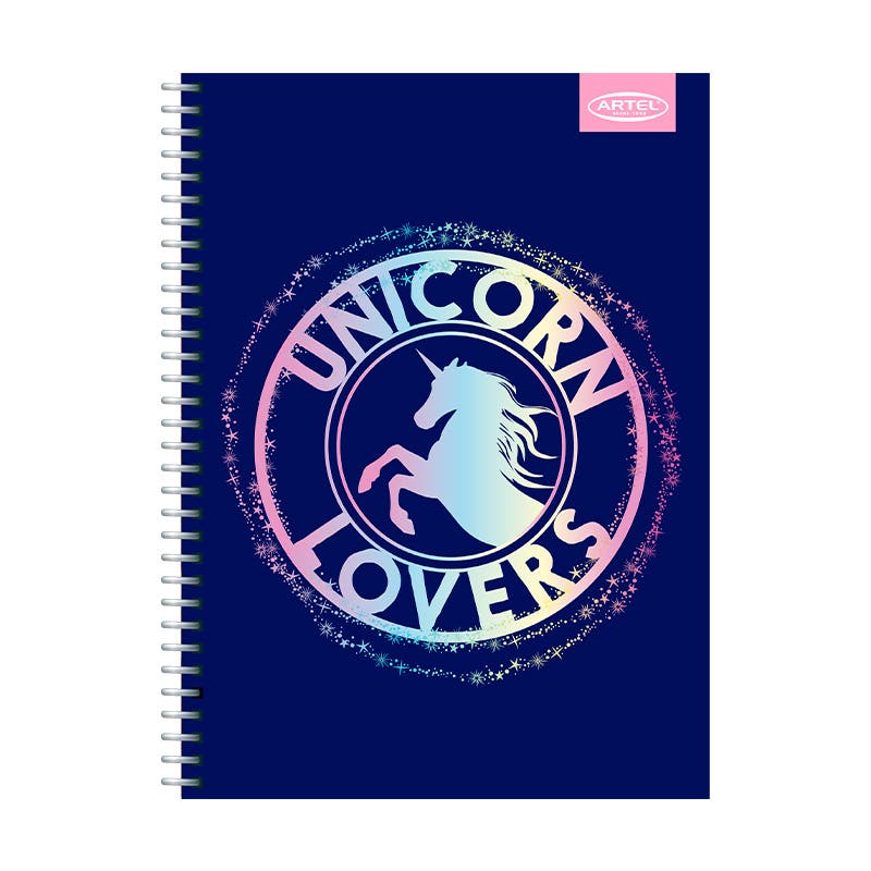 Cuaderno Especial 150 Hojas 7mm Unicornio Artel