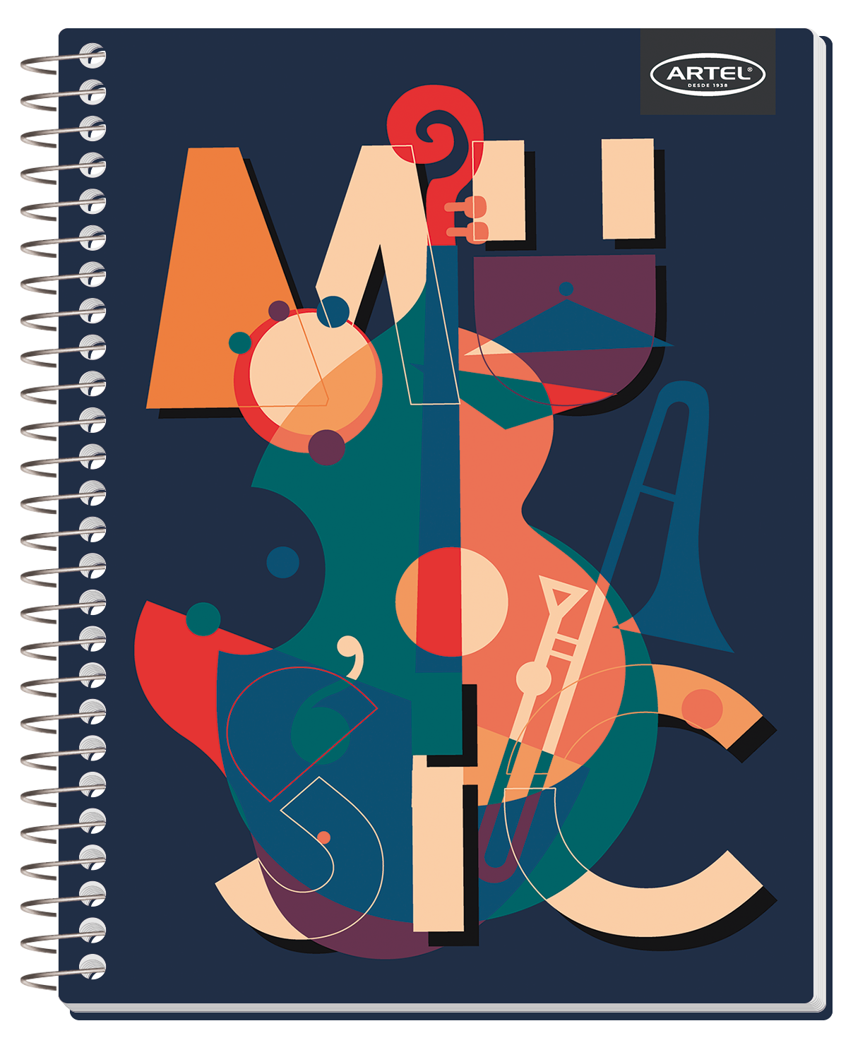 Cuaderno Especial Artel 150 Hojas 7Mm Music