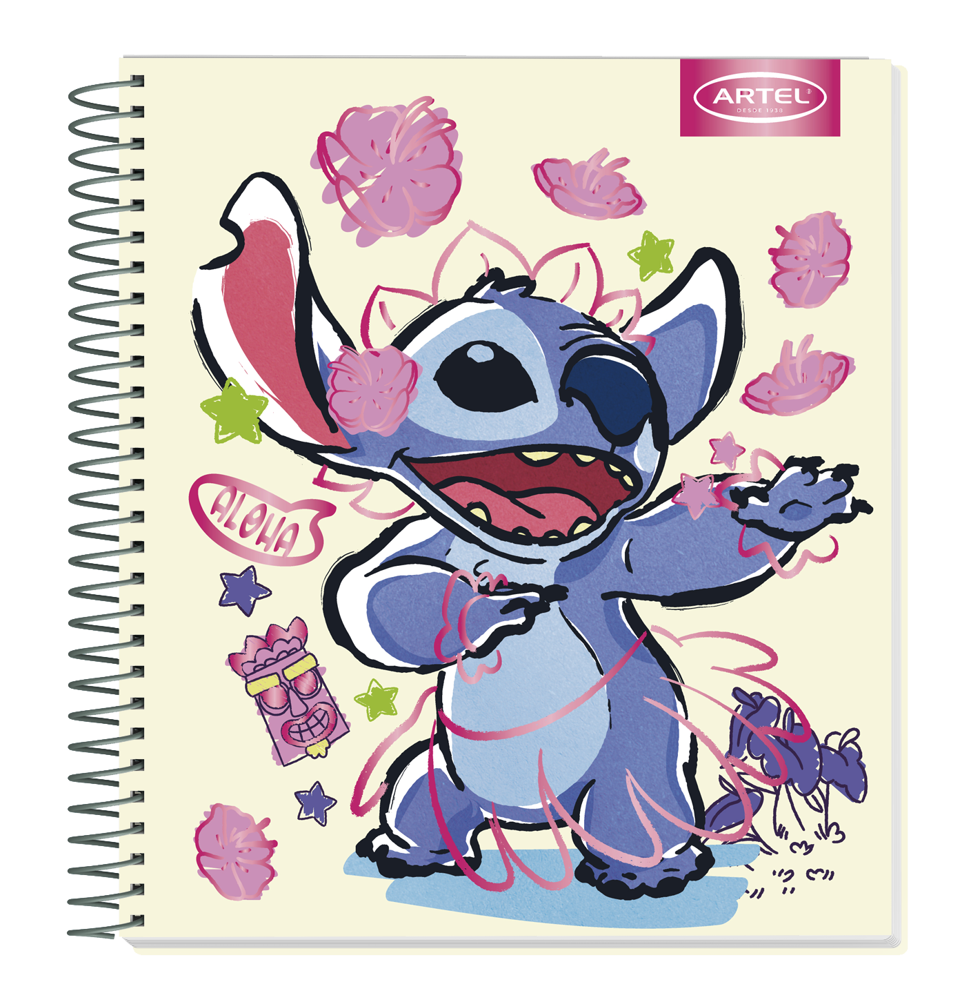 Cuaderno Book Artel 120 Hojas Stitch Cool Artel 7Mm