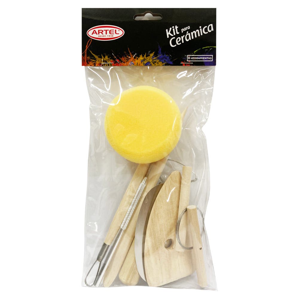Kit para ceramica 8 pcs Artel