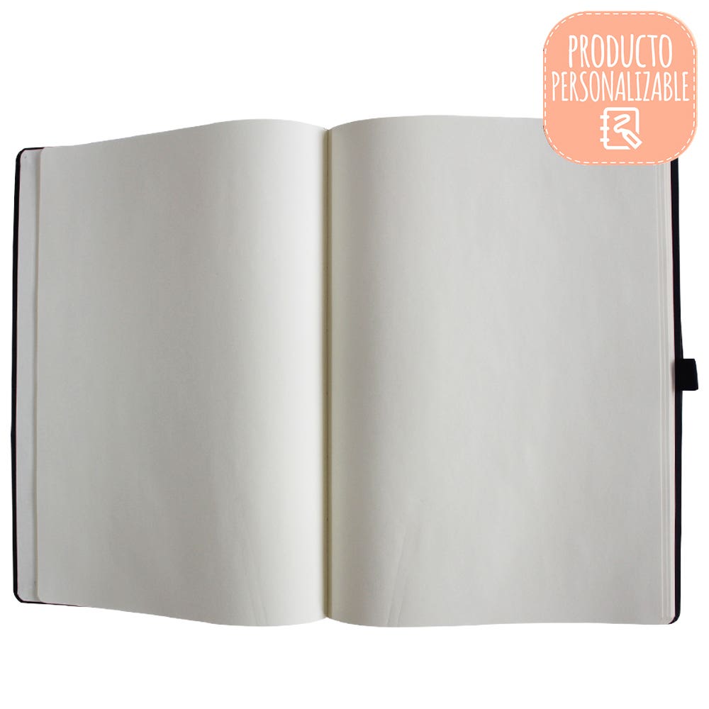Libreta Negra Lisa A5 Artel