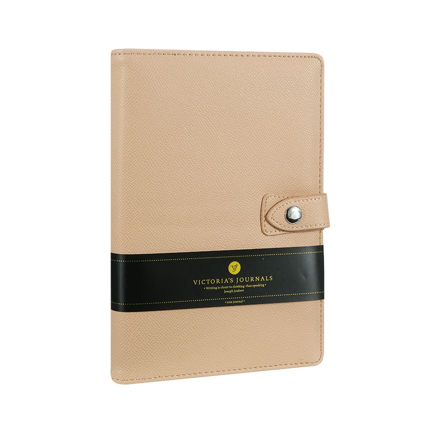 Libreta A5 Pepi Rosada Lineas Victorias Journals
