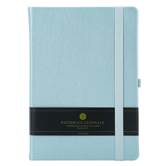 Libreta A5 tapa Azul Puntos Victorias Journals 80g   96h