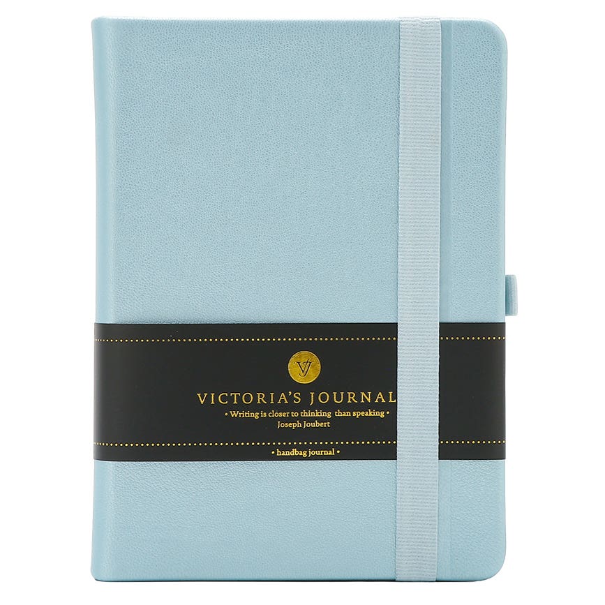 Libreta A6 tapa Azul Victorias Journals 96h Linea 80g