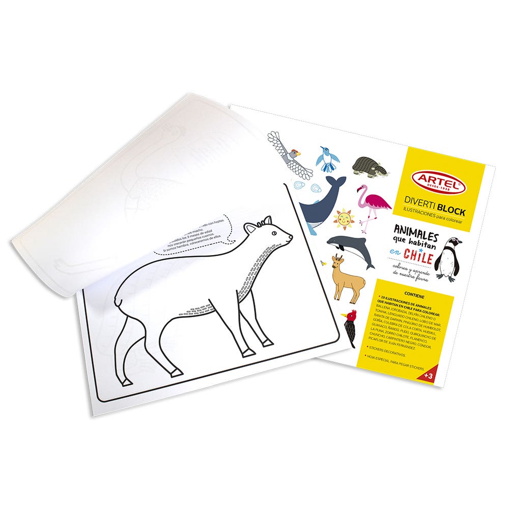 Divertiblock Animales Chilenos Artel