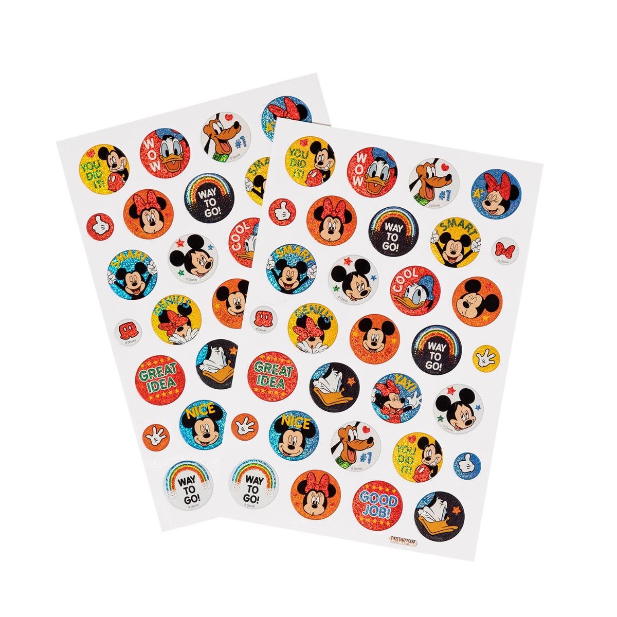 Sticker Holográfico Mickey&Amigos