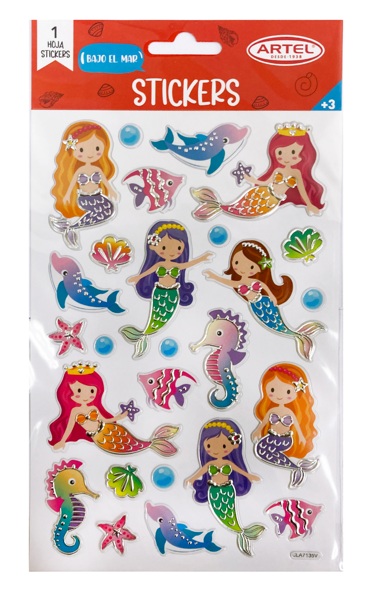 Stickers Bajo el Mar Artel