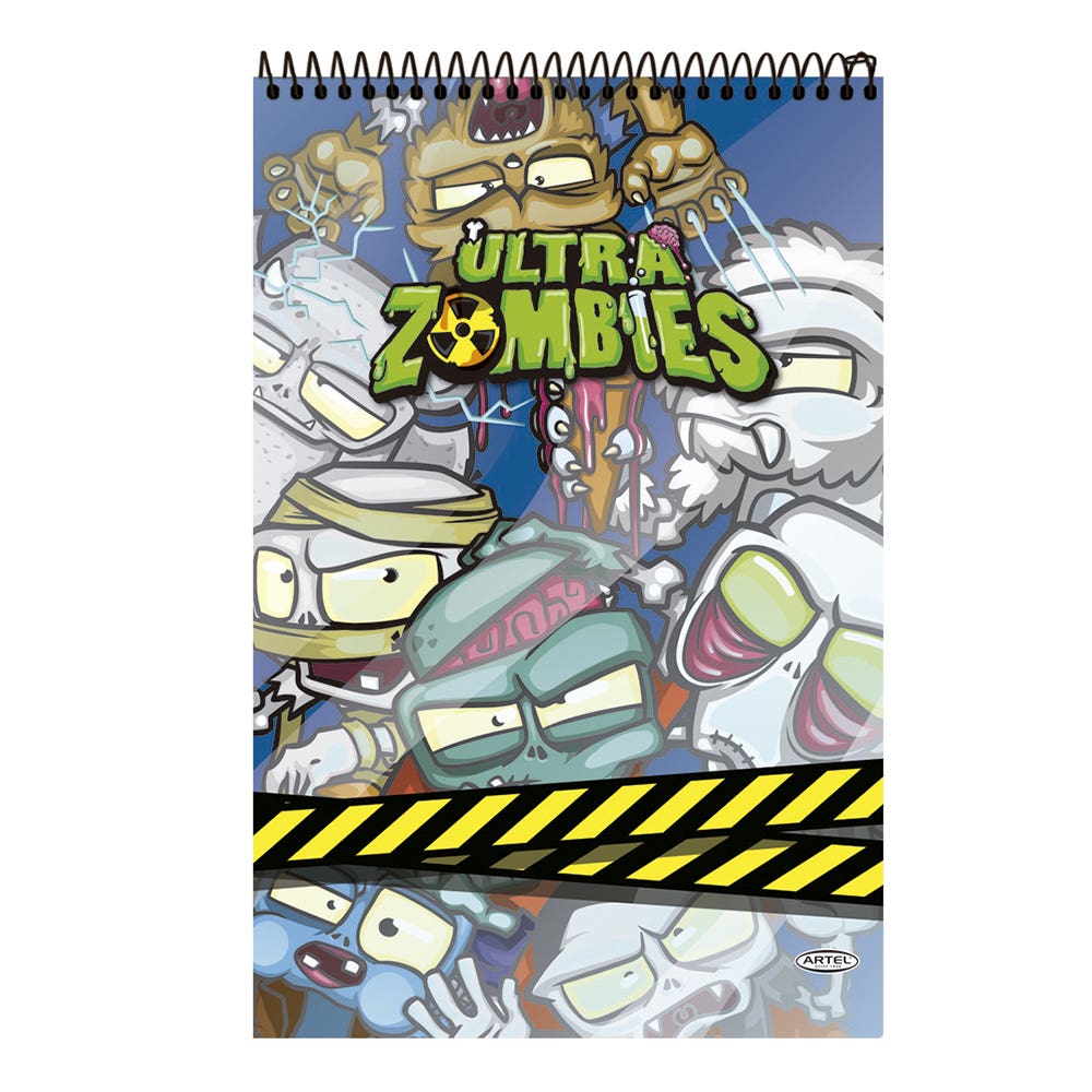 Croquera Zombie Oficio Diseño Aleatorio Artel