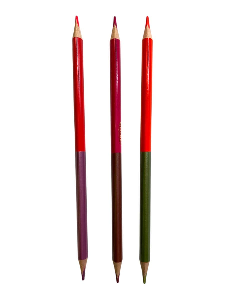 Est. 12 Lapices de Color Neón/Metálico. Artel