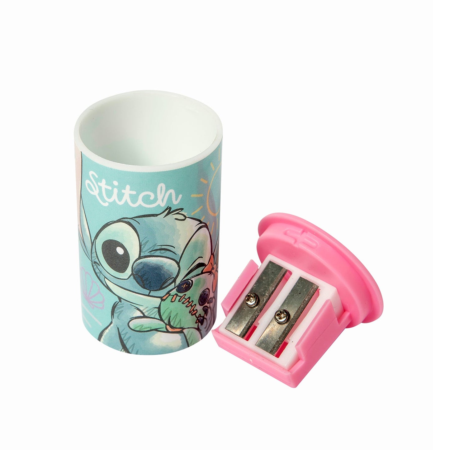 Sacapuntas Con Contenedor Stitch