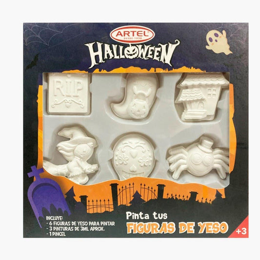 Figuras yeso para pintar Halloween