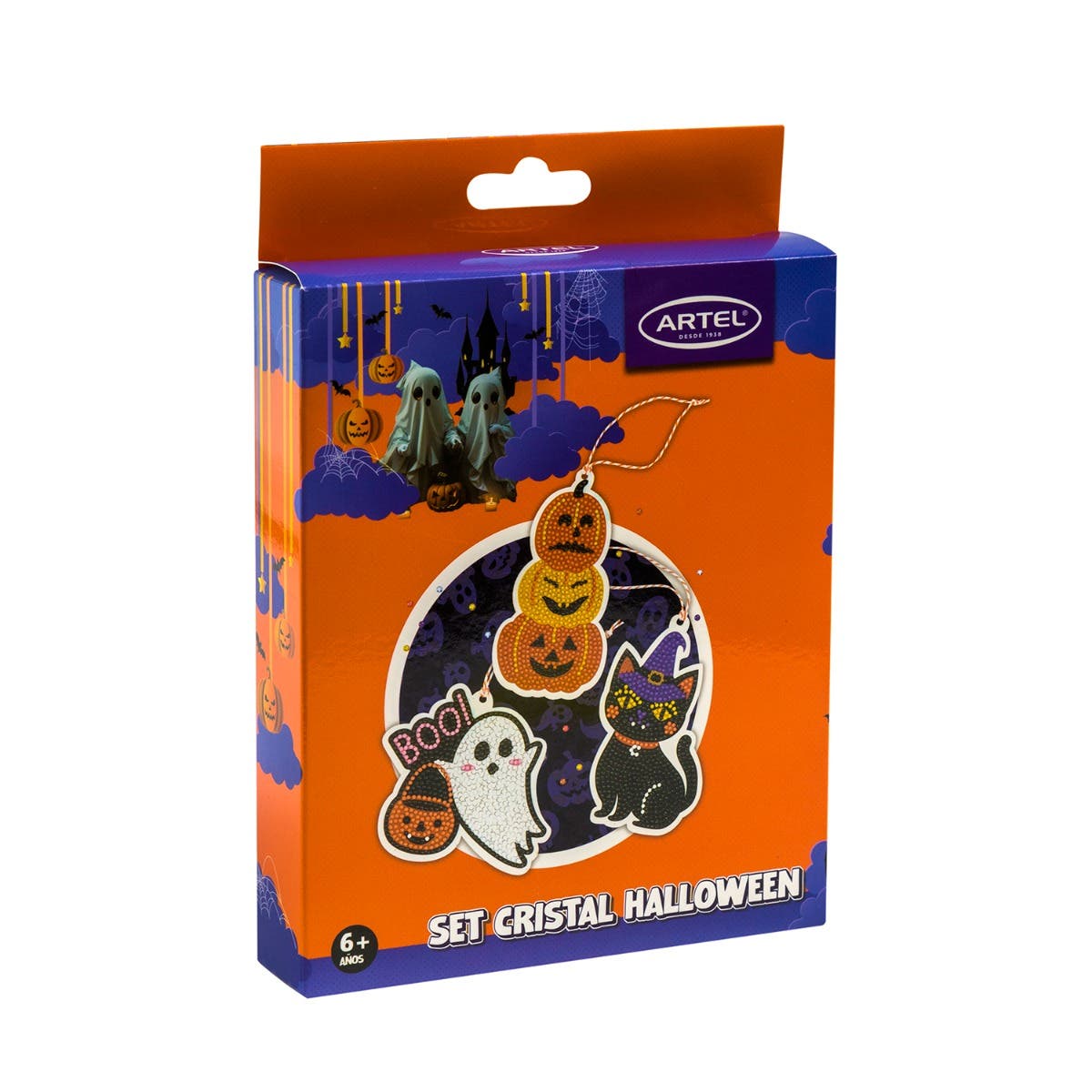 Set Cristal painting Halloween 3 unidades