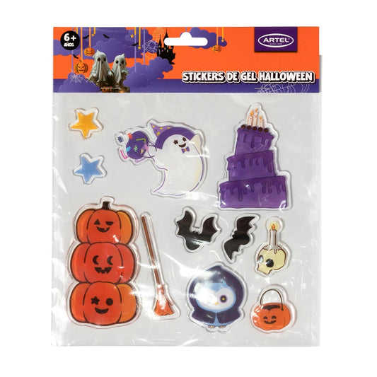 Stickers gel Halloween (surtido)