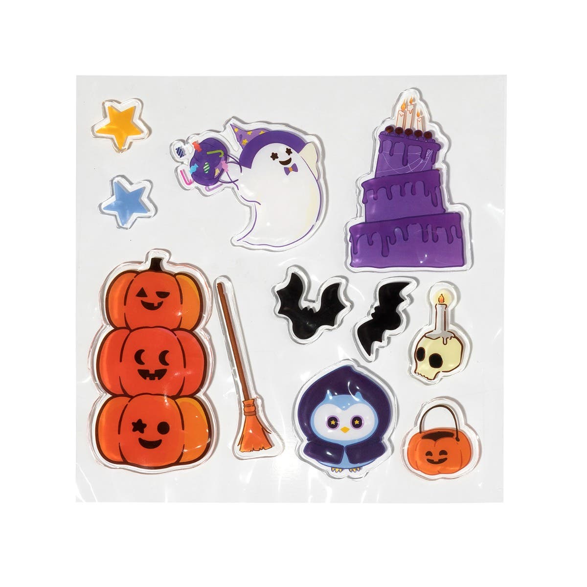 Stickers gel Halloween (surtido)