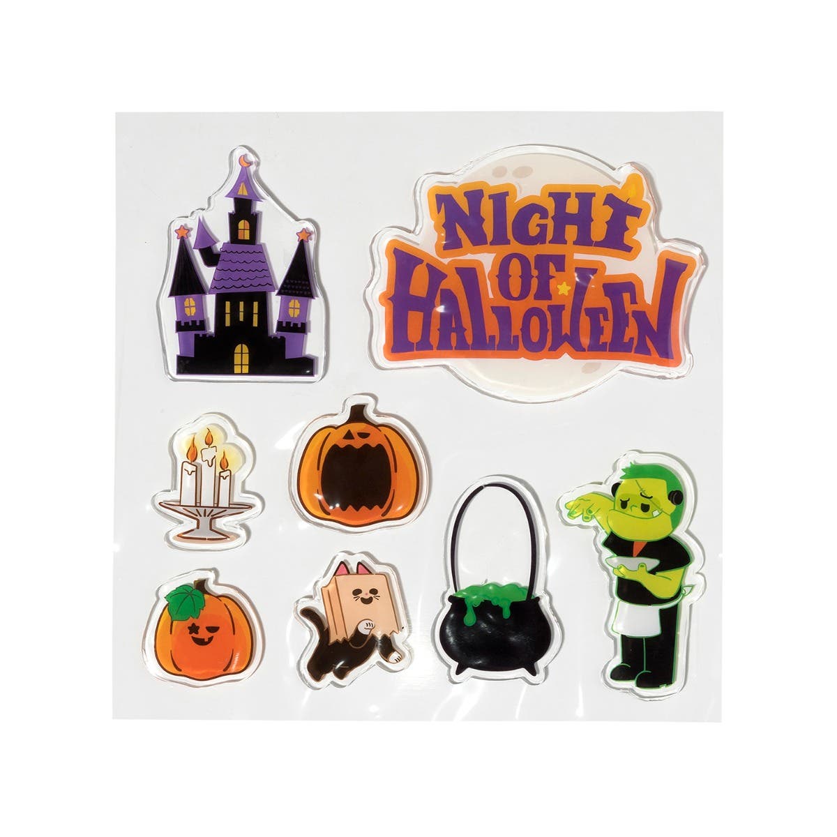 Stickers gel Halloween (surtido)