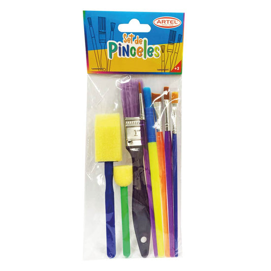Set De Pinceles Artel