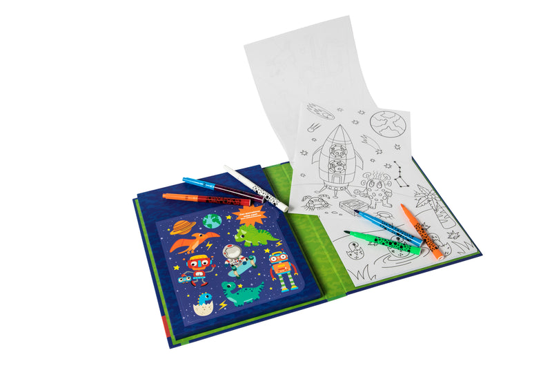 Set Para Colorear Mágico Artel Space