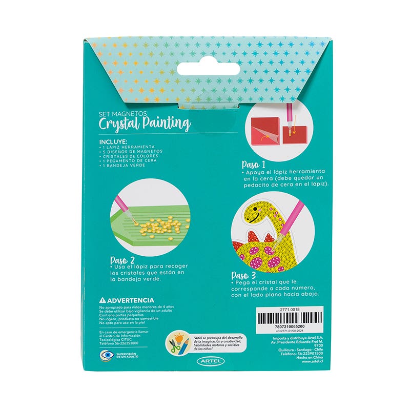 Set Magnetos Crystal Painting Artel