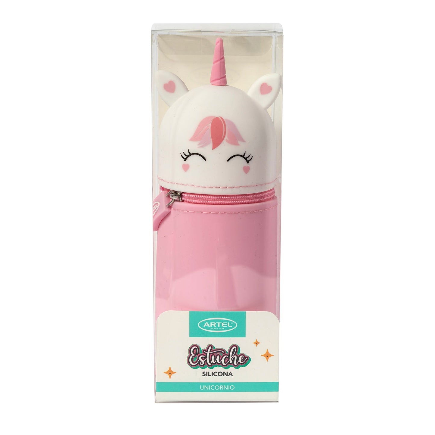 Estuche Artel Tubo Silicona Unicornio