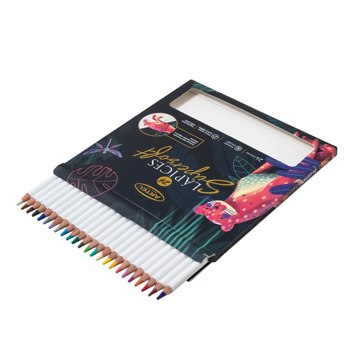 Lápices de colores Super Soft 24 colores Artel