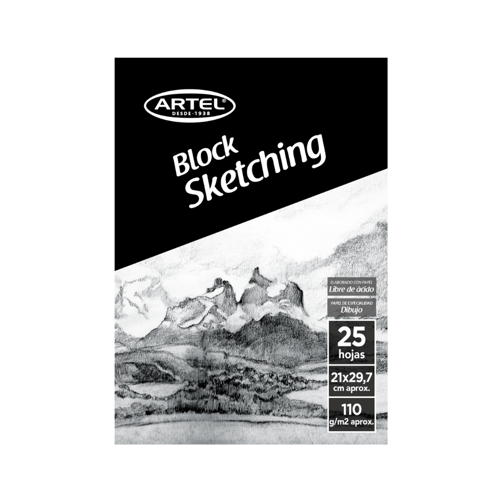 Pack Navidad Dibujo 1: Set de Dibujo + Block de Dibujo
