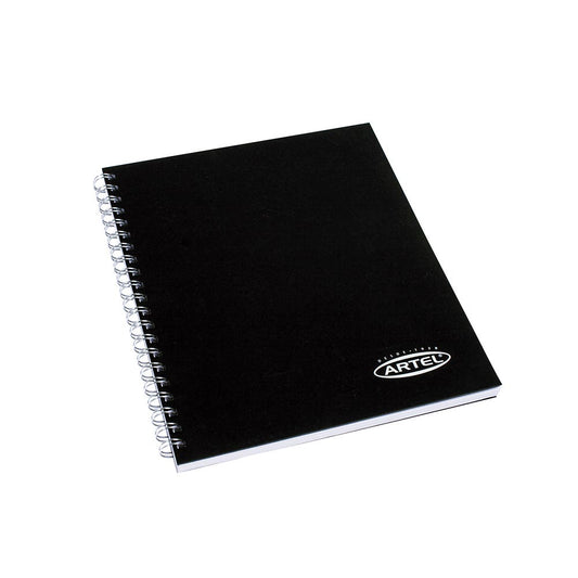 Croquera Tapa Negra Bond 24 16X21cm. 80 Hojas Artel