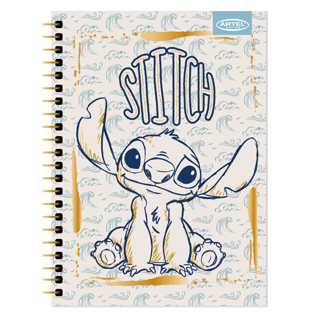 Cuaderno Especial Stitch Artel 150 Hojas