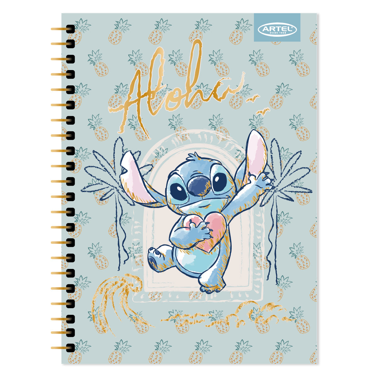 Cuaderno Especial Stitch Artel 150 Hojas