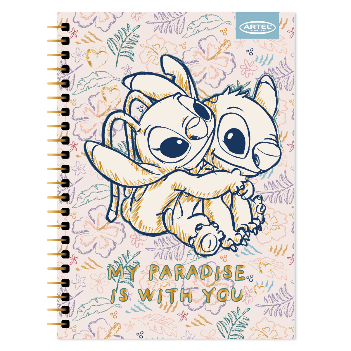 Cuaderno Especial Stitch Artel 150 Hojas